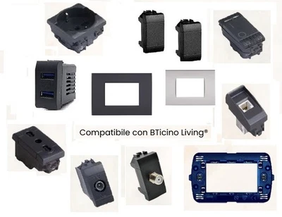 COMANDI COMPATIBILE PER SERIE LIVING INTERNATIONAL BTICINO