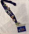 Walt Disney World Lanyard With Nine Disney Pins
