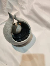 Great Little Battery Operated Water Fountain, Contemporary Concrete Look