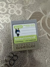 Animal Crossing Nintendo GameCube Memory Card Has Name Writing DOL-008. 2002