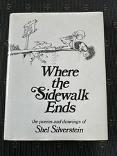 1974 Shel Silverstein Where The Sidewalk Ends First Printing? HVDJ Clean 
