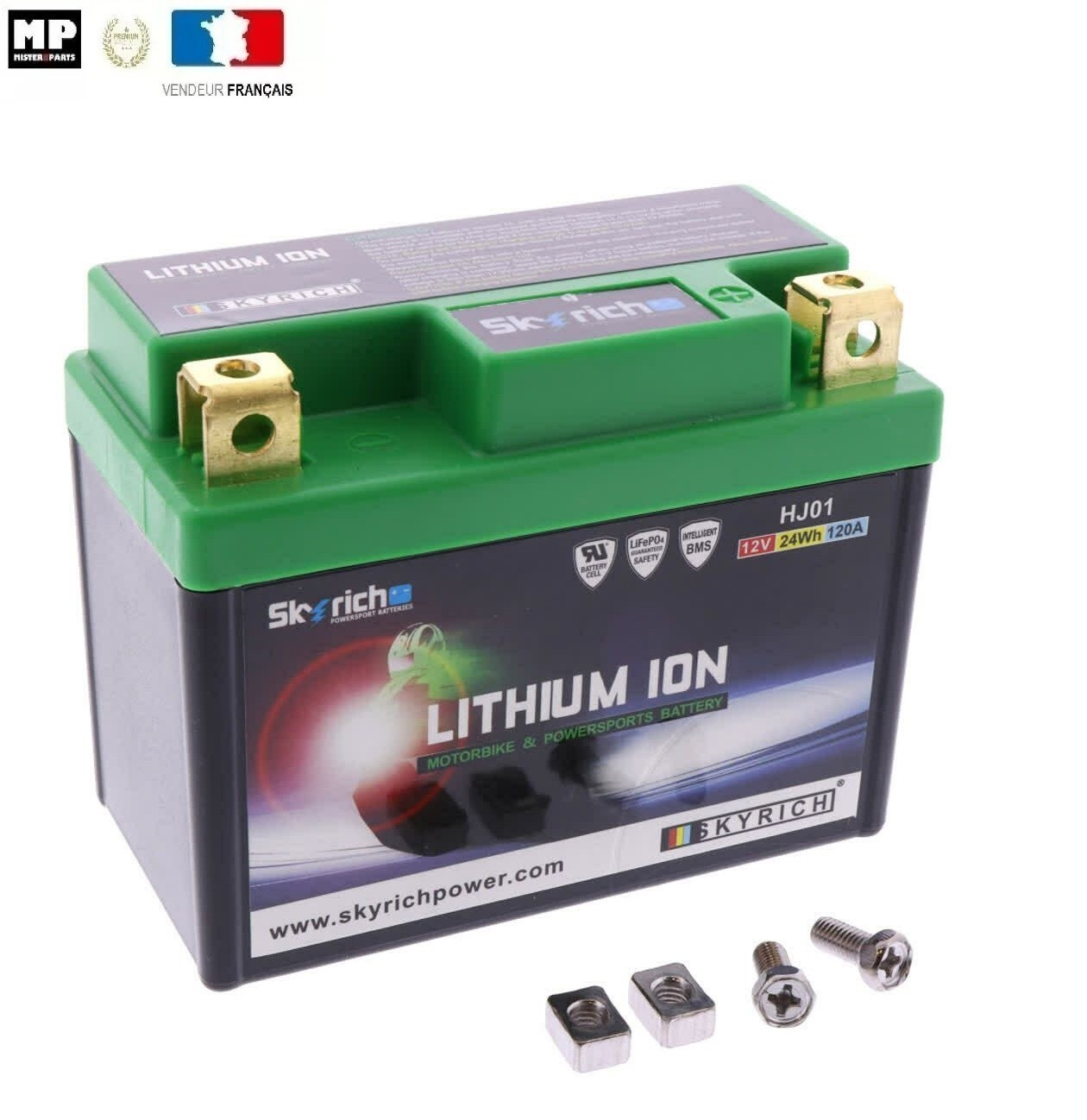 Batterie lithium SKYRICH HJ01 pour scooter BMW C 400 GT 2018-2019