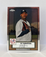 2021 Topps Chrome Platinum Anniversary BASE CC Sabathia New York Yankees #514