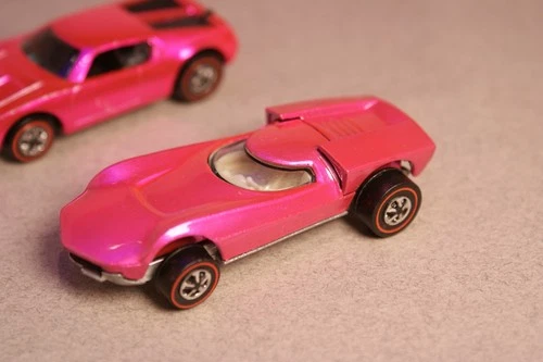 Restored Hot Wheels Redline - Turbofire - Spectra-flame Hot Pink! Free Shipping!