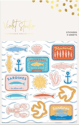 Violet Studio Stickerbögen - Neu Maritim - KSHTNAUN