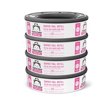 Amazon Brand - Blossoms Scented Diaper Pail Refills for Diaper Genie Pails, 1...