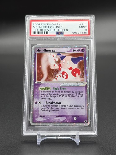 Mr. Mime ex graded PSA 9 for sale on eBay
