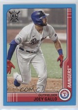 2021 Topps Big League Veterans & Rookies Electric Blue Joey Gallo #130 0tx6