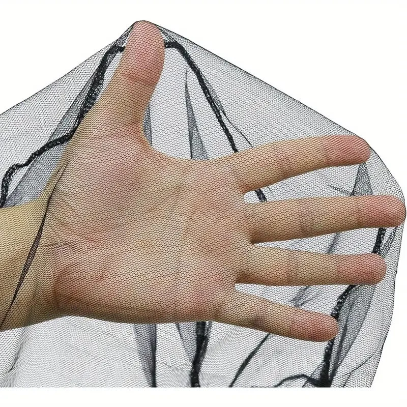 Защита от комаров жуков пчел насекомых голова сетка шляпа крышка защита от солнца рыбалка туризм - Изображение 4 из 4