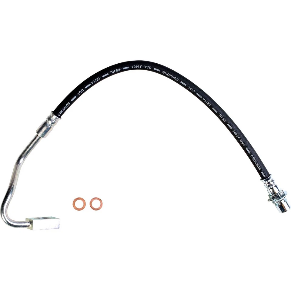 Front Brake Hose Brake Line Fits 1974 1975 1976 International Harvester Scout II - Image 3 of 4
