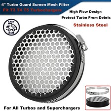 4 Turbo Guard Screen Mesh Filter Stainless Steel Inlet Protector For T3 T4 T5