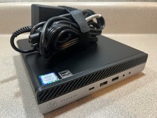Hp Prodesk 600 G3 Dm Mini Pc I5-7500t 16gb 128gb Sdd Win 11 Pro Wifi Ac Adapter Hp Prodesk 600 G3 Dm Mini Pc I5-7500t 16gb 128gb Sdd Win 11 Pro Wifi Ac Adapter
