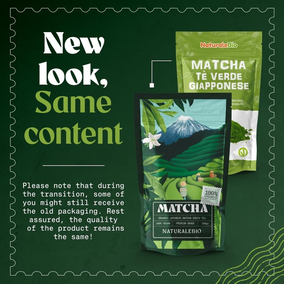 Japanese Organic Matcha Green Tea Powder Premium Grade 200g Tea ...