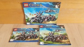 LEGO Chima - 70009 - Worriz's Combat Lair - LIKE NEW - OBA + original packaging - no capes