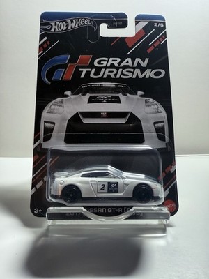 Hot Wheels Gran Turismo Nissan GT-R (R35) White 2024 NEW