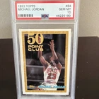 1993 Michael Jordan Topps PSA 10 50 Point Club Gem Mint Pristine 64