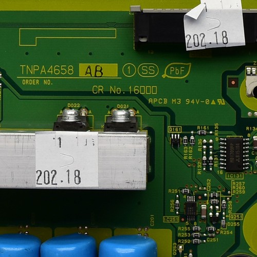 Panasonic TXNSS1RKTC (TNPA4658AB) SS Board TH-46PZ80UA TH-46PZ82BA TH-46PZ850U - Picture 5 of 6