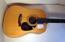 Billie Joe Armstrong Greenday Signed Epiphone Acoustic Guitar PSA/DNA COA