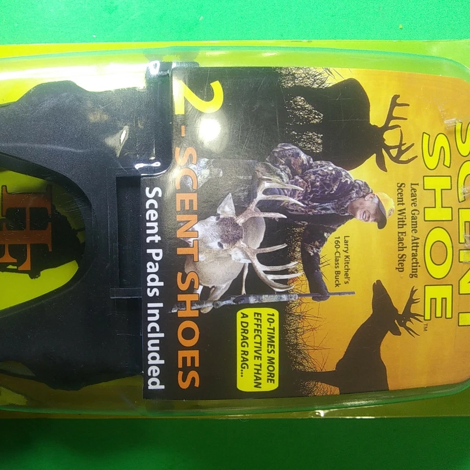 SCENT SHOE by HUNTER'S EDGE DEER HUNTING SCENT PADS. LARGE FITS 7.5 - 10.5. - Image 3 of 4