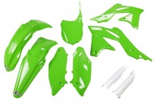 kit plastiche carene FULL Kawasaki KXF 250 2013 - 2016 Ufo Plast verde