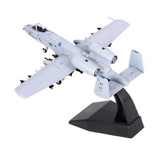 USA A-10 Attacker Aircraft 1:100 Scale Warthog Diecast Display Model with Stand