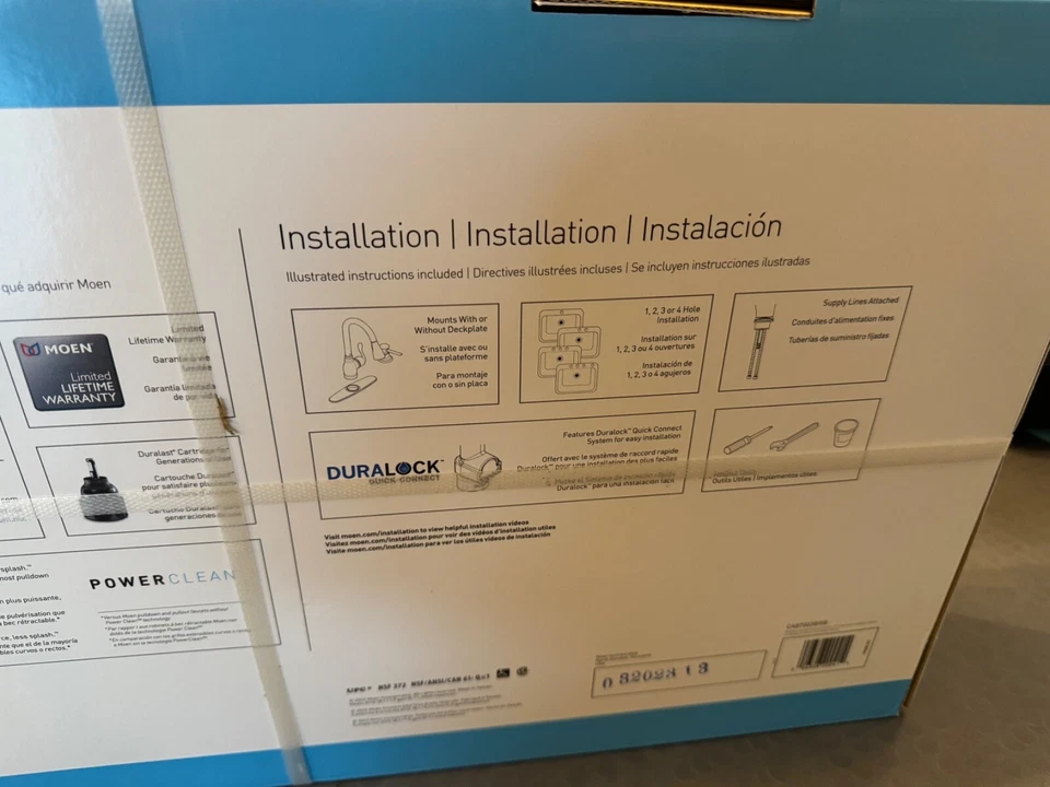 Moen Anabelle CA87003BRB 推拉式厨房龙头,地中海青铜饰面 — 第 4/4 张图片