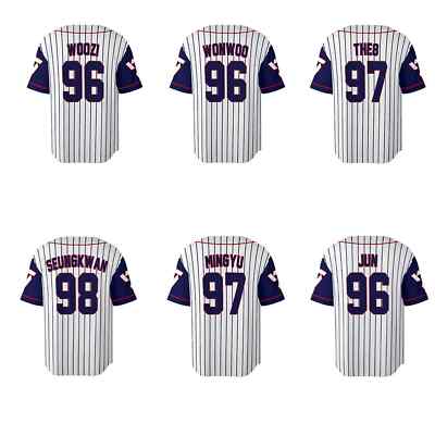 SEVENTEEN Baseball Jersey Carat Merch Shirt Kpop Concert Outfit