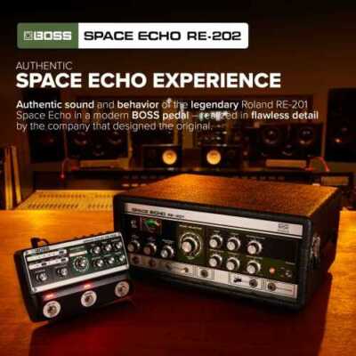 Boss RE-202 Space Echo Digital Delay Guitar Effects Pedal | eBay