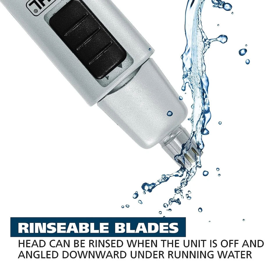 WAHL 5537-420 Bigote Barba Nariz y Oreja Pelo Juego de Recortadora de Viaje a Batería Foto 4 de 4