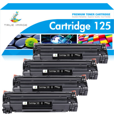 4 PK CRG125 Toner for Canon ImageClass LBP6000B LBP6018 LBP6018W LBP6000 MF3010