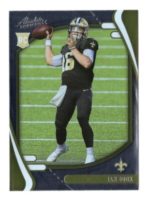 Football Card - 2021 Ian Book 137 Base - New Orleans Saints Panini Absolute RC