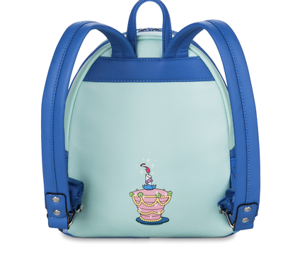 Brand New Disney Alice in Wonderland Loungefly Mini Backpack Loungefly Disney Alice In Wonderland Black & White Mini  main image 4