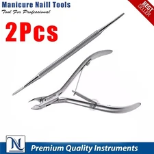 Professional Cuticle Nipper with Dual‑Sided Nail File -Podiatrist Nail Care Tool