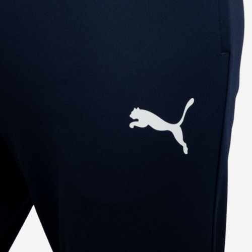 Puma Hombres Team Rise Poly L/S Pantalones Sudaderas Azul Marino Entrenamient... - Imagen 4 de 4