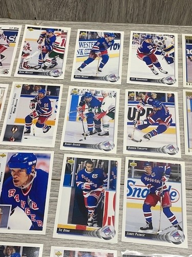 New York Rangers 54 Different Cards 1991-93 Upper Deck Topps Opeechee Pro Set - Picture 22 of 22
