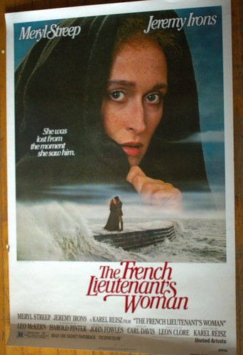 1981 The French Lieutenants Woman Meryl Streep Movie Poster 27"X41"