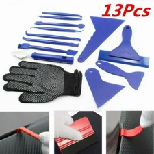 13Pcs Car Window Film Tinting Tools Kit Scraper Squeegee Glove Auto Accessories