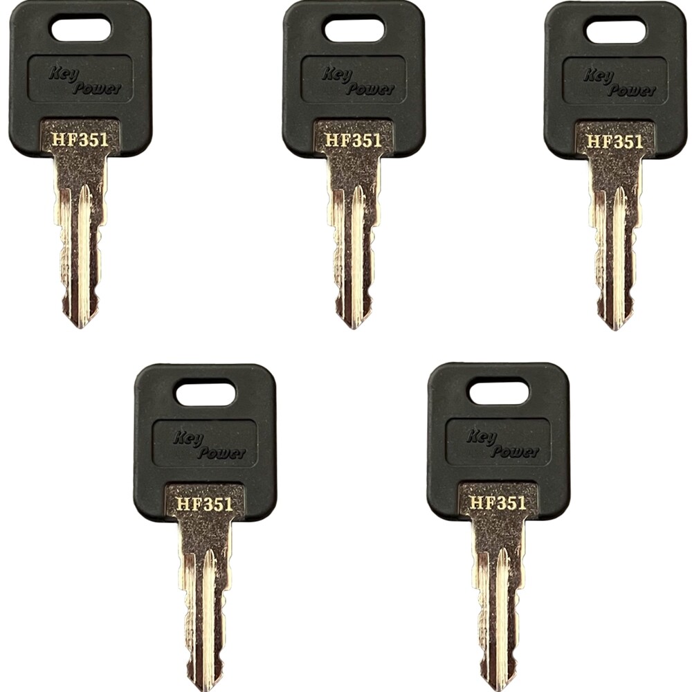 (5 keys) Fastec FIC Keys HF301~HF351 RV Trailer - CF EF HF Are The Same ...