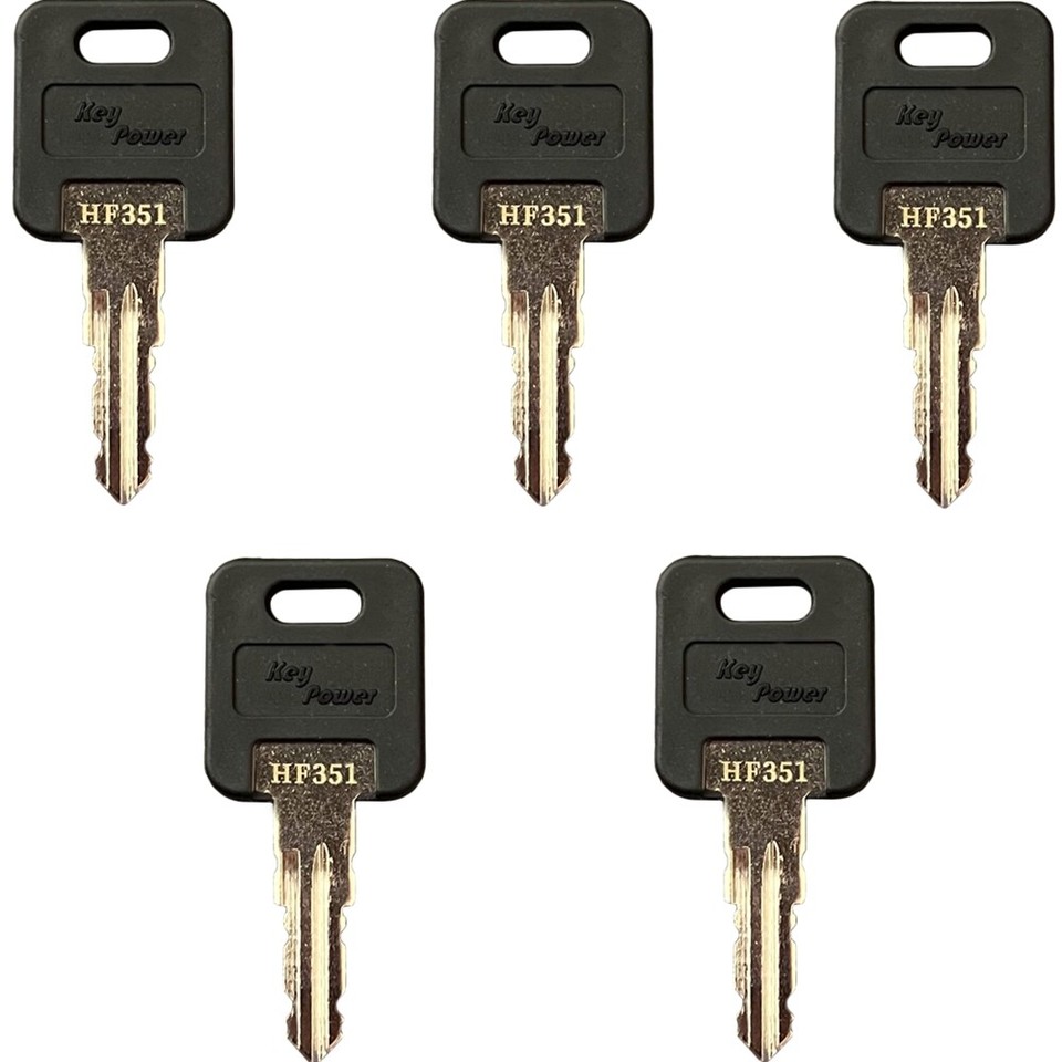 (5 keys) Fastec FIC Keys HF301~HF351 RV Trailer - CF EF HF Are The Same ...