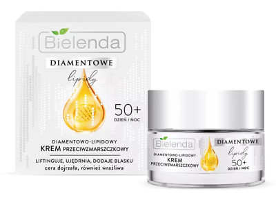 Bielenda Diamond Lipids Anti-Falten Gesichtscreme 50+ Tag/Nacht 50ml