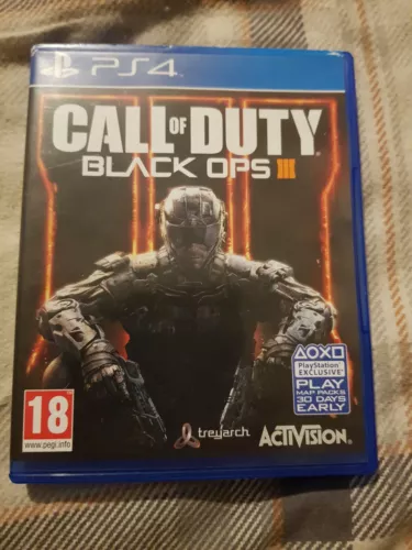 Jeu Sony playstation 4 ps4 call of duty black ops III dans étui