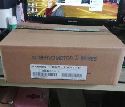 OMRON R88M-U75030VA-S1 Servo Motor R88MU75030VAS1 Expedited Shipping New In Box