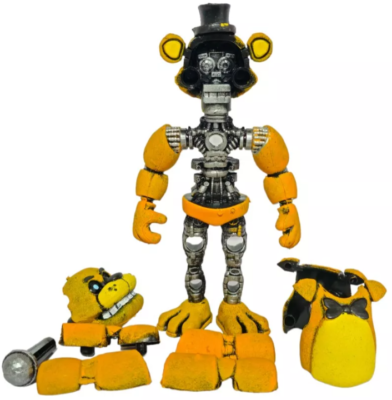 GOLDEN FREDDY action figure size 8