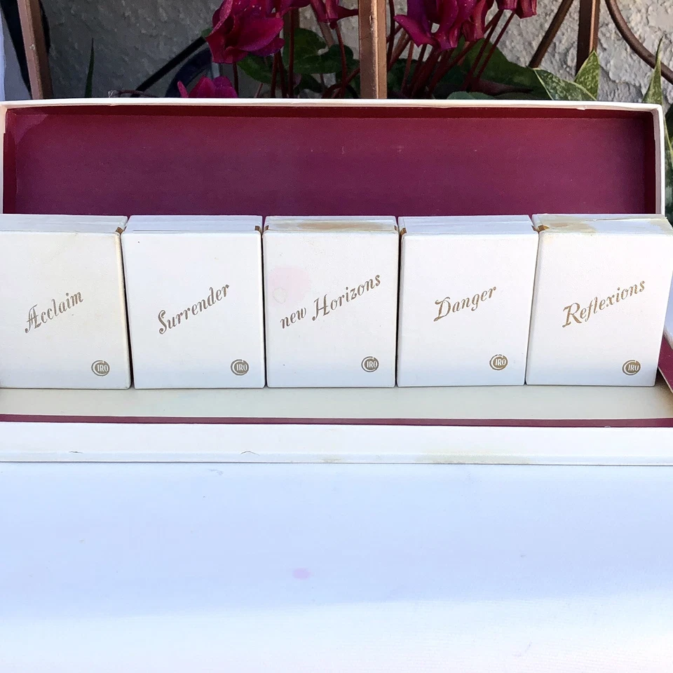 💝Juego de Mini Perfume CIRO De Colección Peligro Reflexiones Aclamación Rendición Nuevos Horizontes Foto 3 de 4