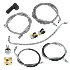 All Brake Lines Kit for Polaris Sportsman /Worker 335 500 Xplorer 500 Diesel 455