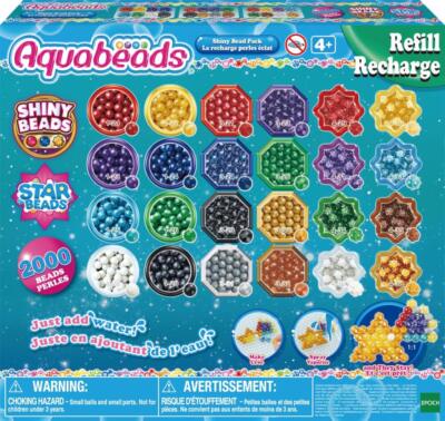 Aquabeads 31995 Perlmuttperlen Nachfüllpack