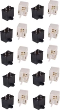 W10613606 Whirlpool Refrigerator Relay Compressor Start Relay & Capacitor 10Pack