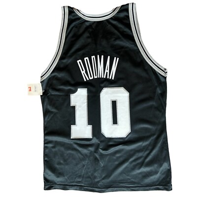 Dennis Rodman Vintage San Antonio Spurs Authentic Champion Jersey