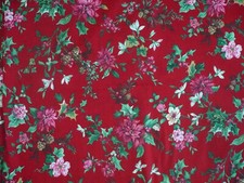 VIP CRANSTON PRINT WORKS CHRISTMAS FABRIC SOLD BY THE HALF YD X 42"