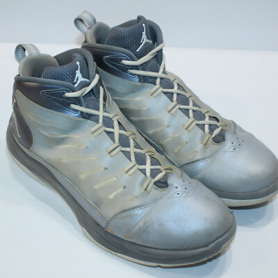 Nike Mens Air Jordan Prime Fly 2 654287-003 Silver Basketball Shoes Size 13